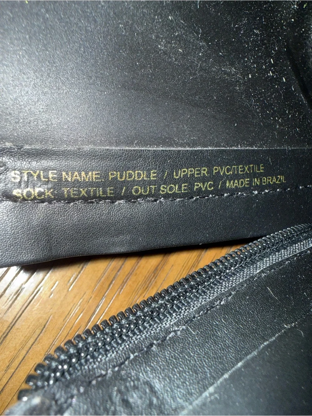 Kate Spade New York Black Puddle Pearls Rain Booties